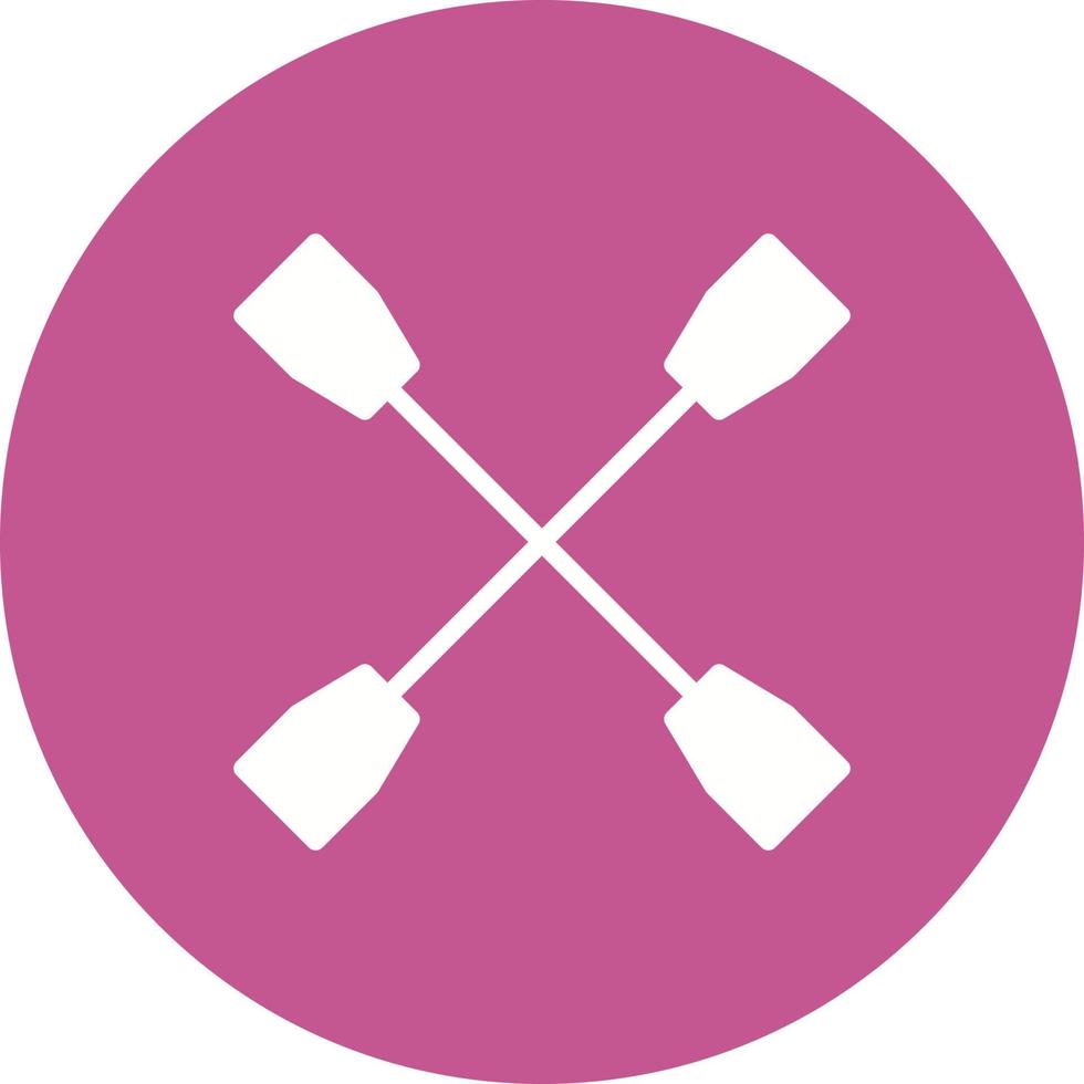 Oars Vector Icon