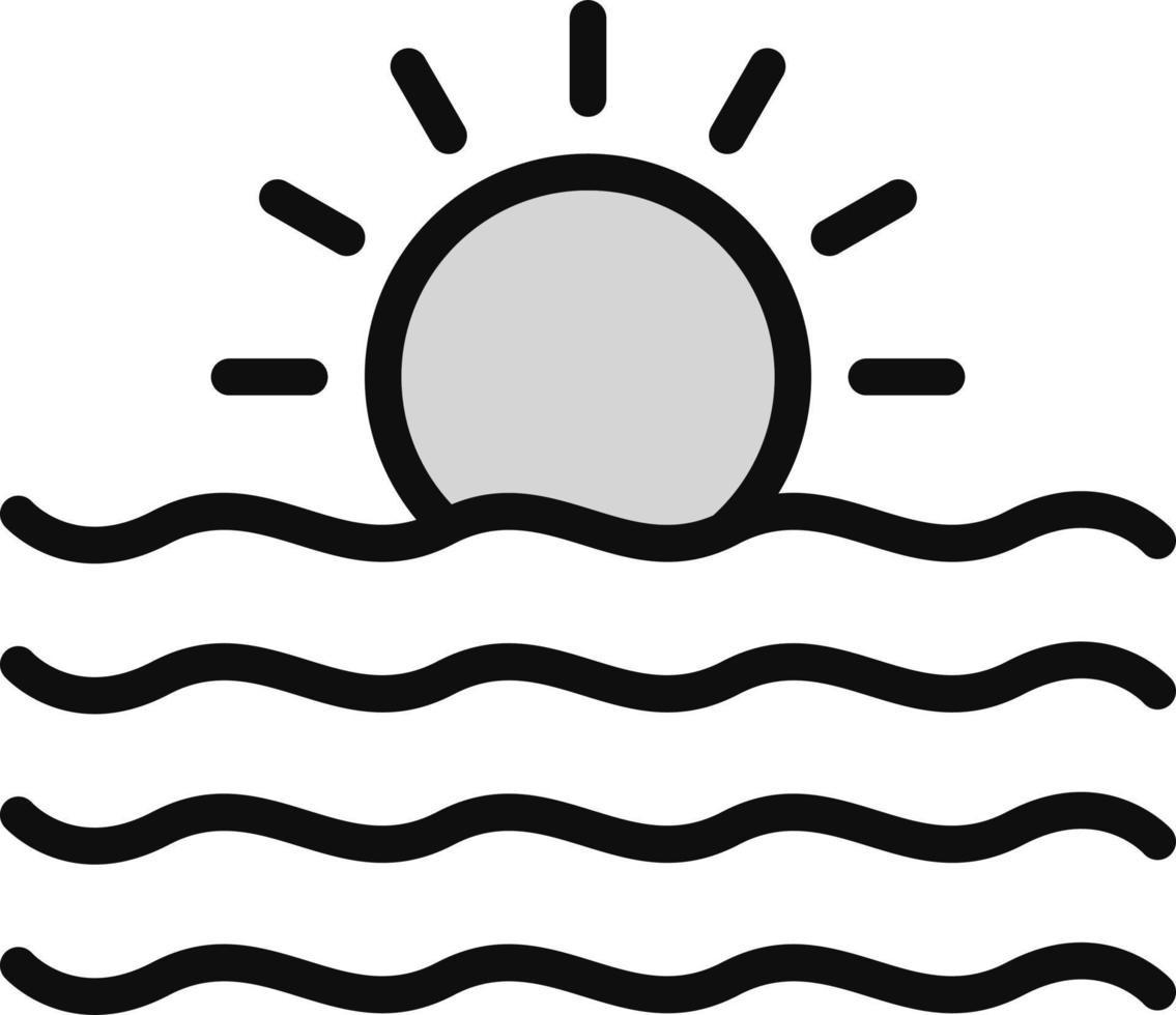 Sun Vector Icon