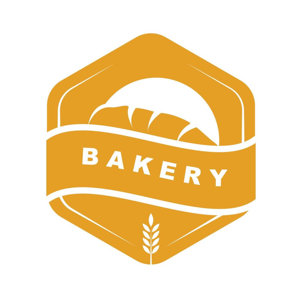 bakery logo template vector illustration