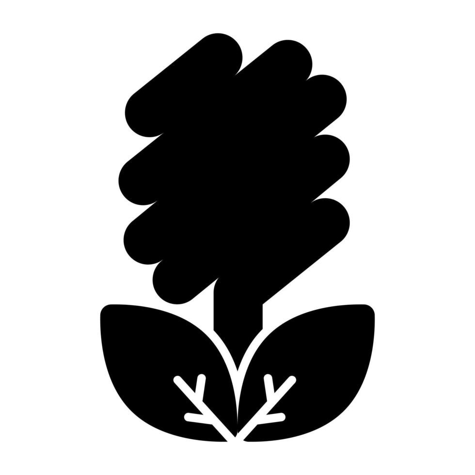 Modern design icon of tree vector