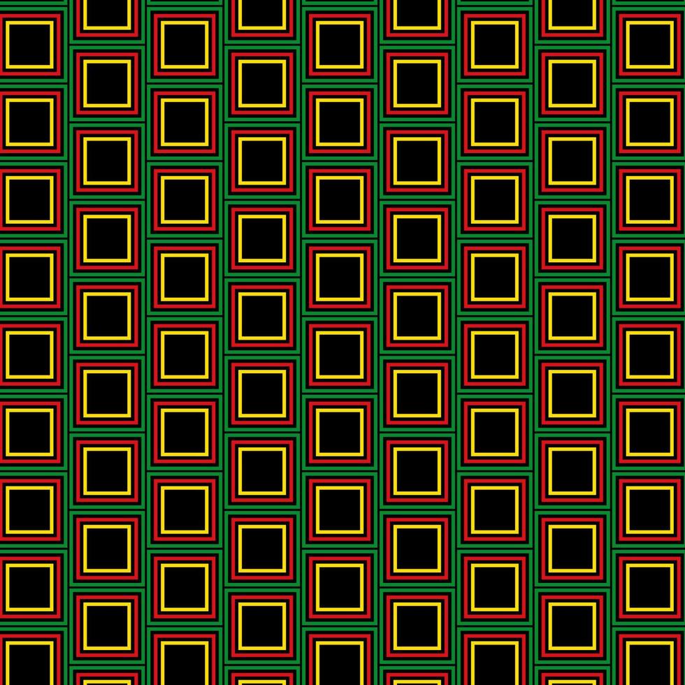 Black History Month Pattern vector