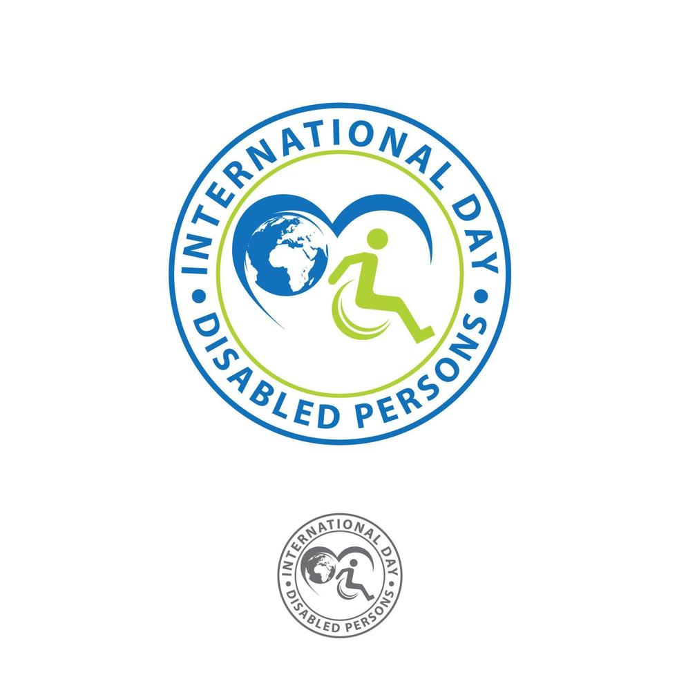 International Day of Persons with Disabilities. December 3, vector illustration design