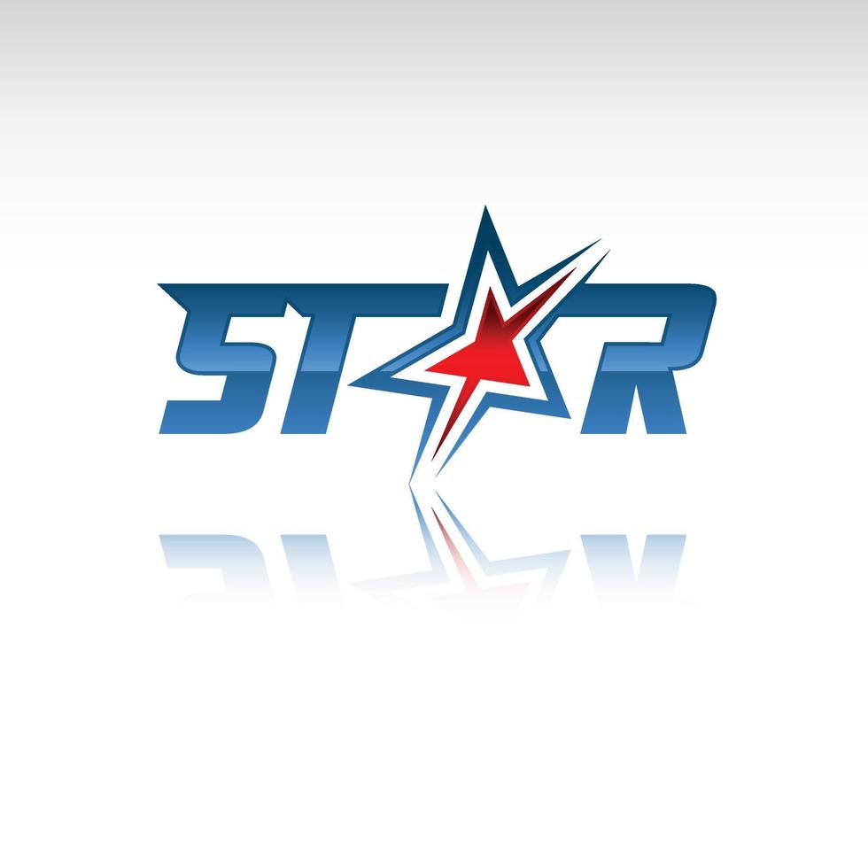 estrella concepto logo, estrella color vector logotipo, estrella color icono, estrella clasificación, rango. estrella astrología símbolo