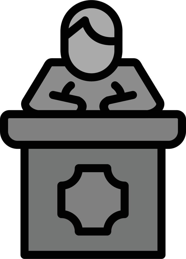 Public Speaking Vector Icon