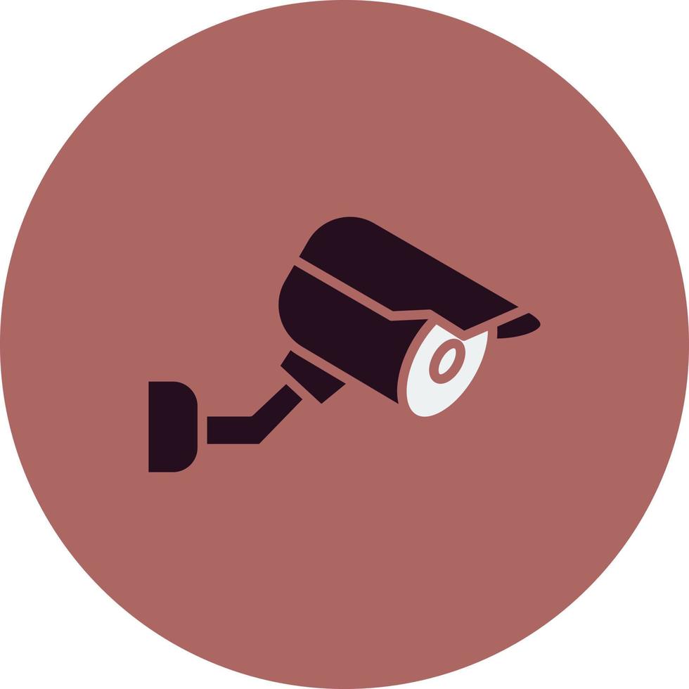 icono de vector de cctv