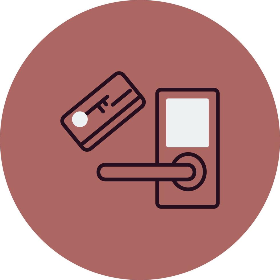 Key card Vector Icon