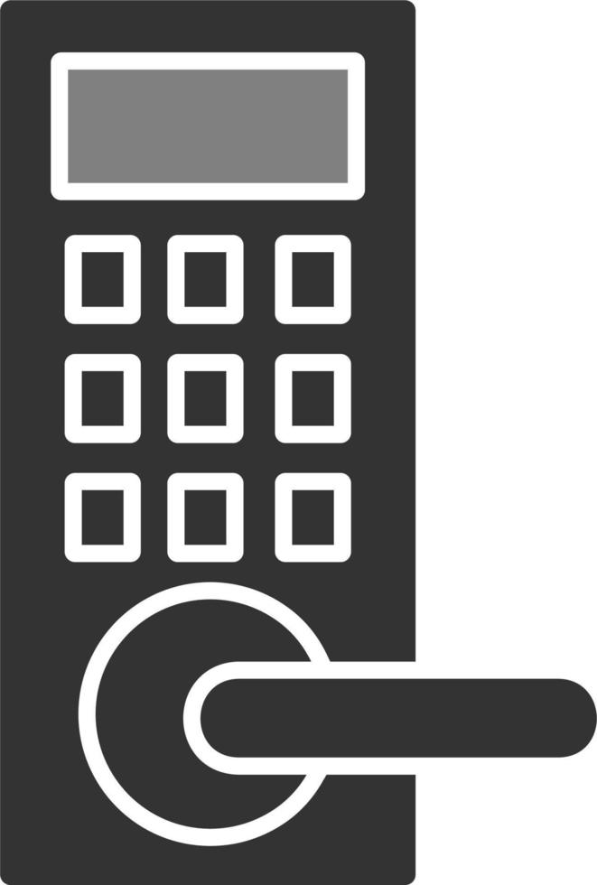 Smart lock Vector Icon