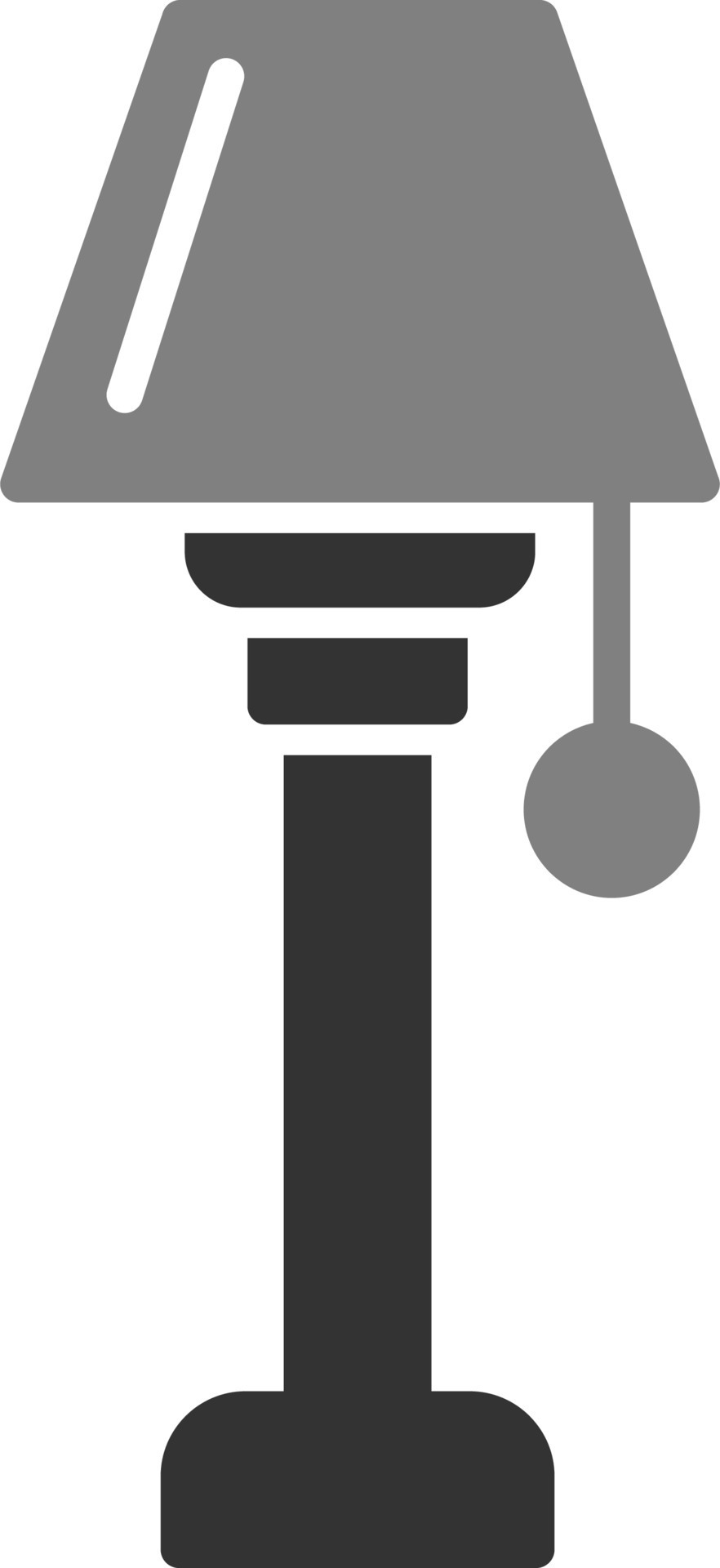 Floor lamp Vector Icon 19765651 Vector Art at Vecteezy