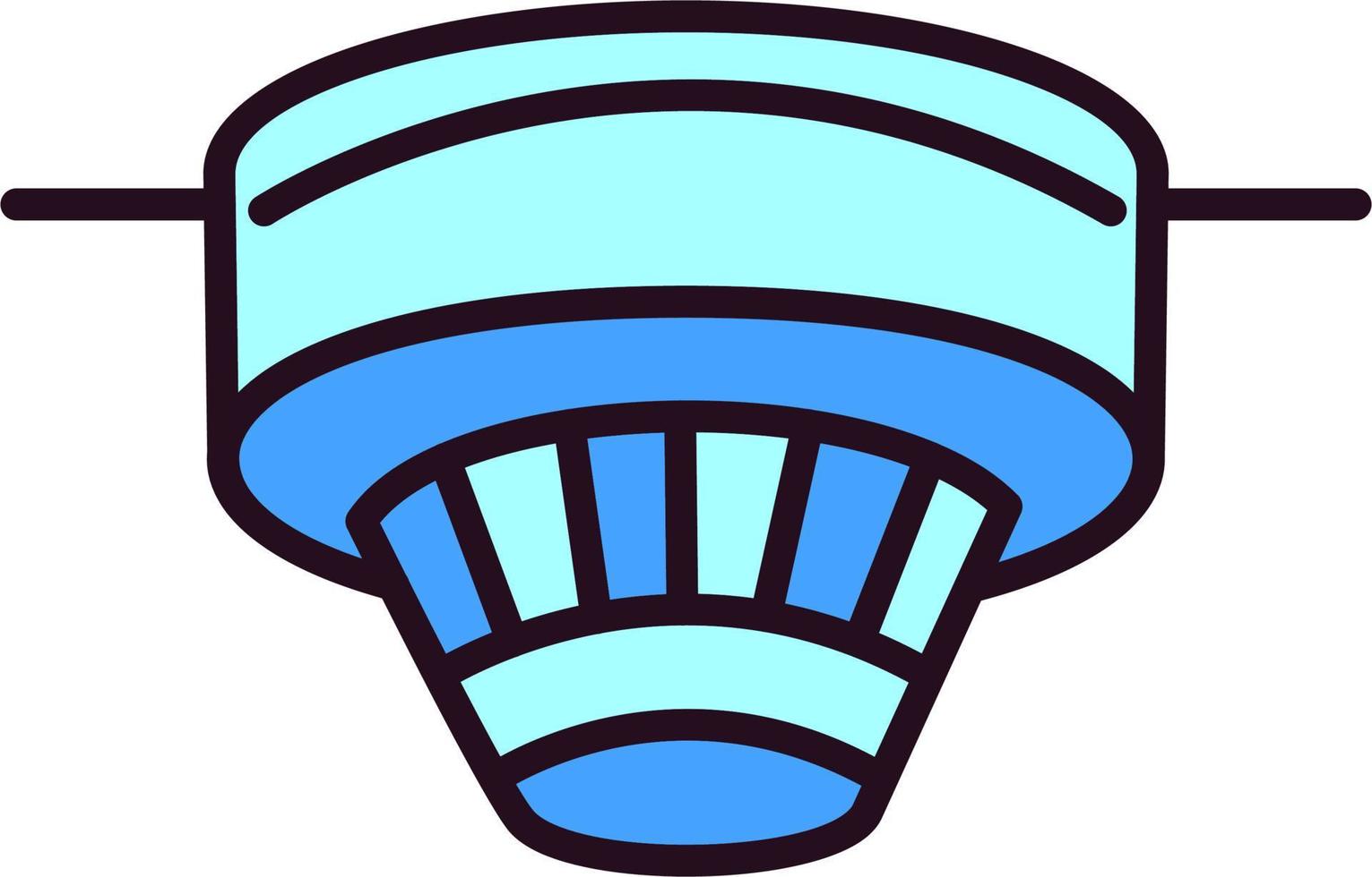 Smoke detector Vector Icon