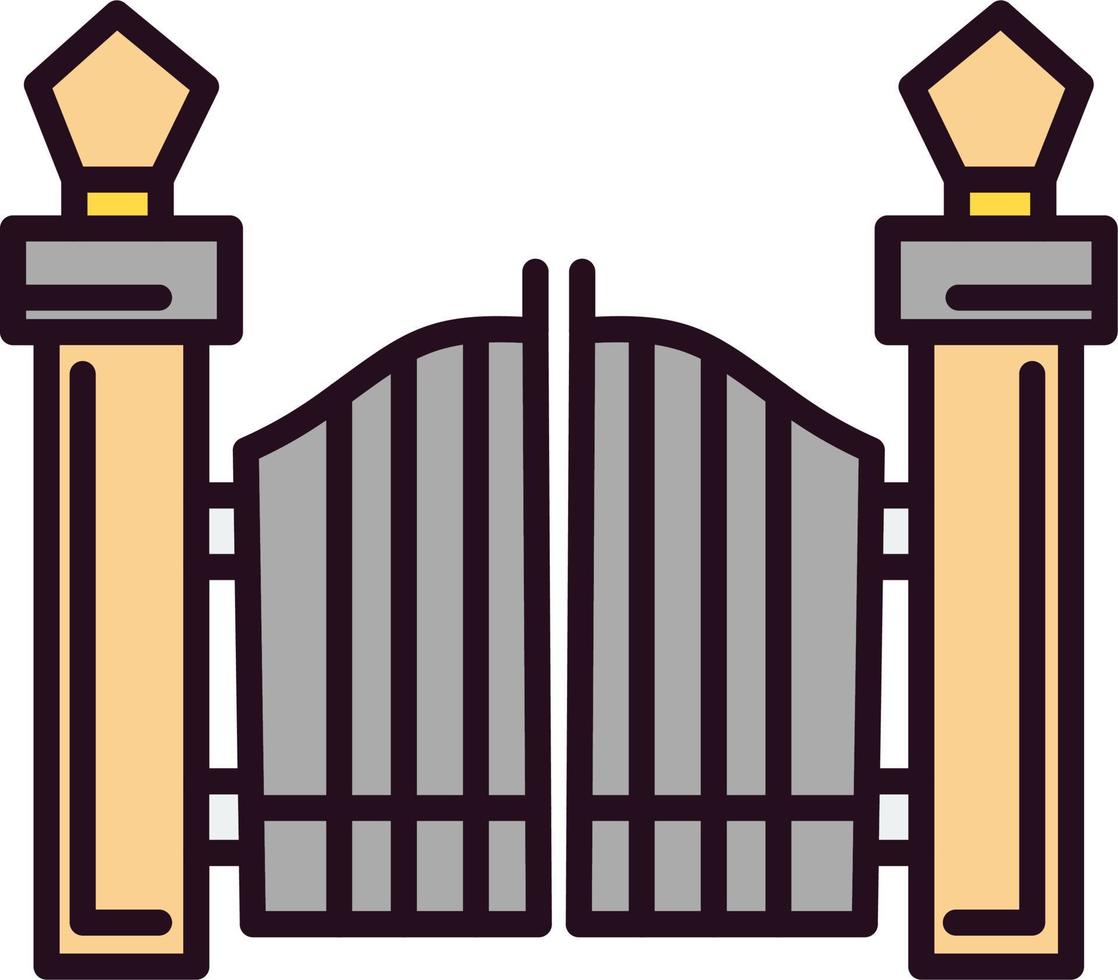 Gate Vector Icon