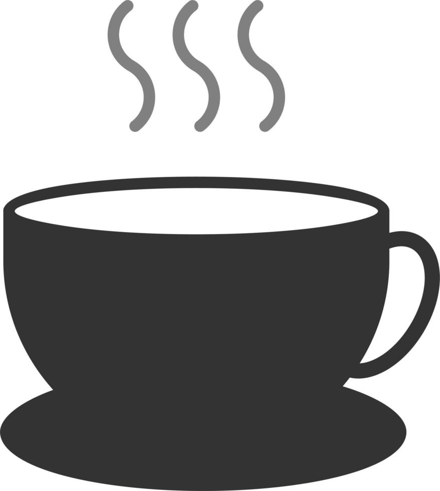 icono de vector de taza