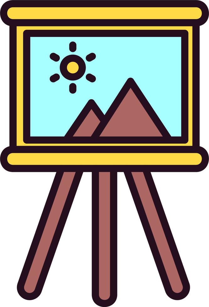 Canvas Vector Icon