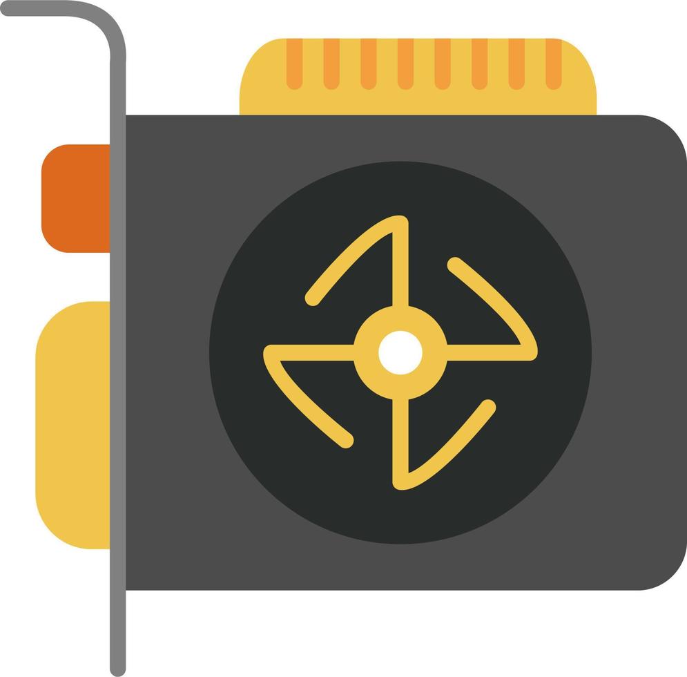 Graphics card Vector Icon
