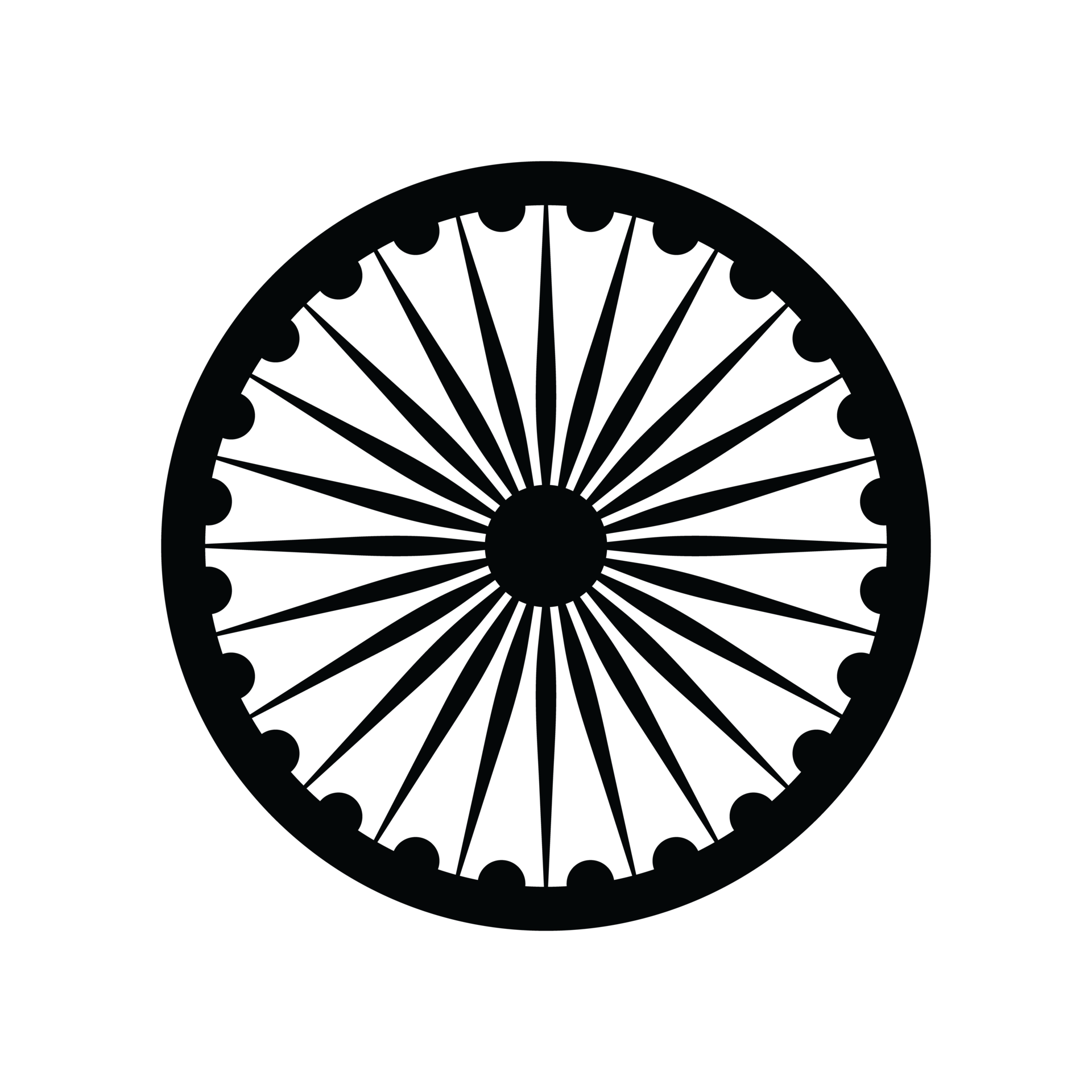 Ashok chakra logo png, Ashok chakra icoon transparant PNG 19766253 PNG