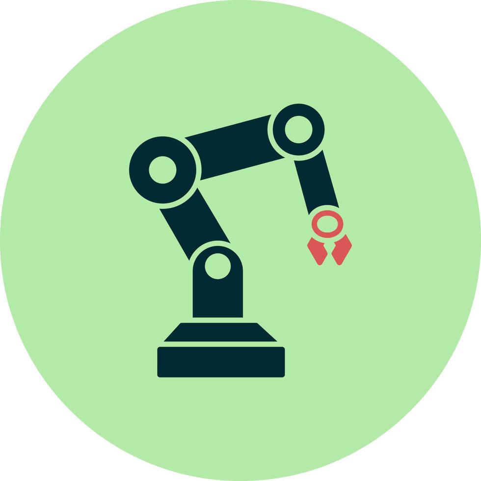 Robot Arm Vector Icon