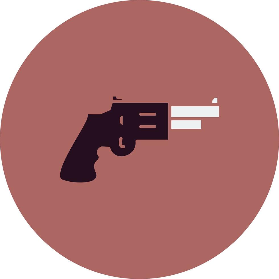 icono de vector de pistola