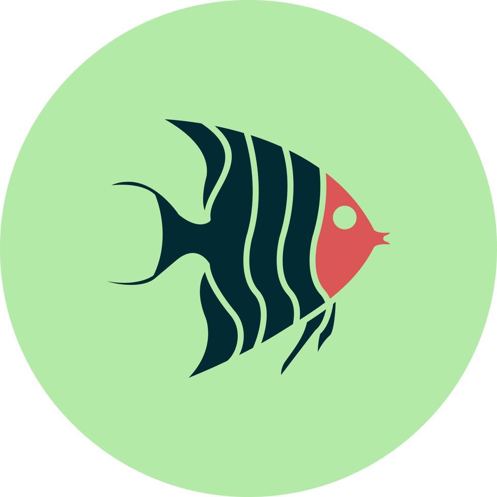 Angel Fish Vector Icon