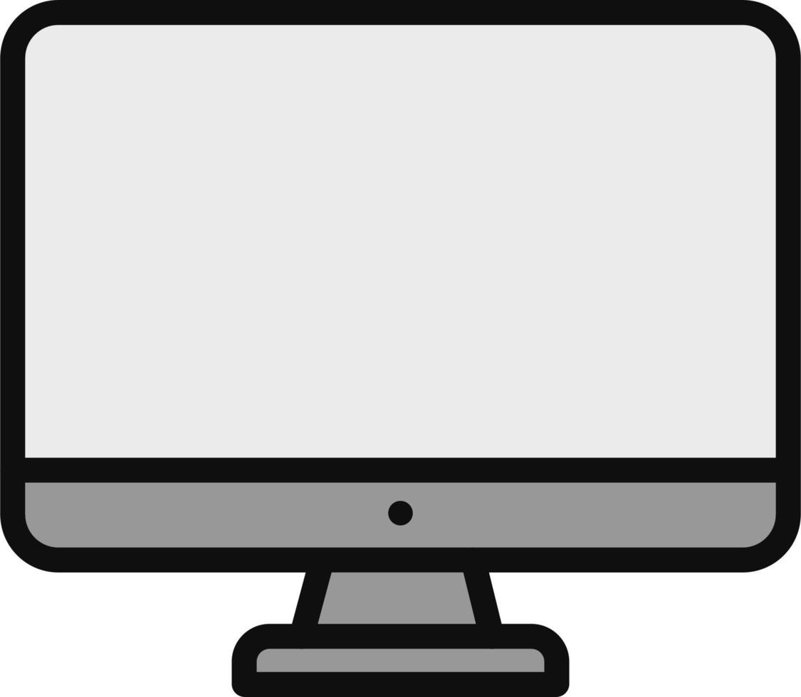 Moniter Vector Icon