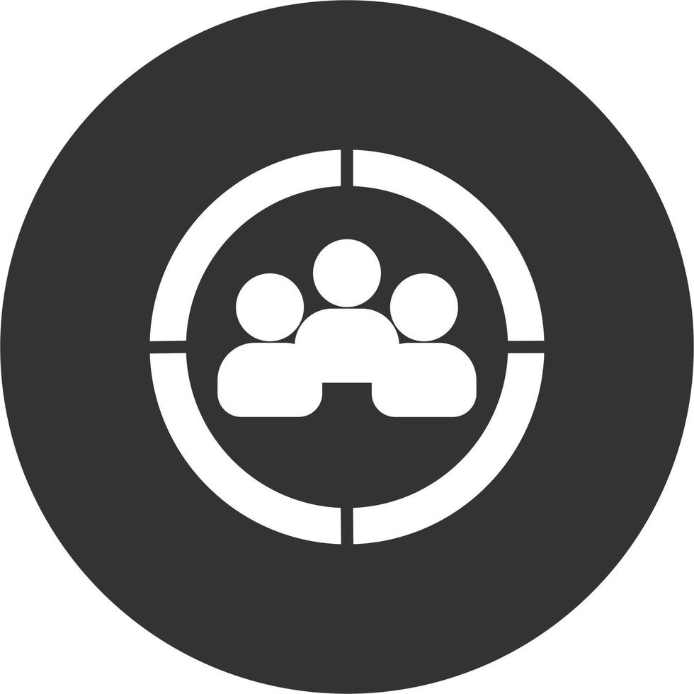 Target Audience Vector Icon