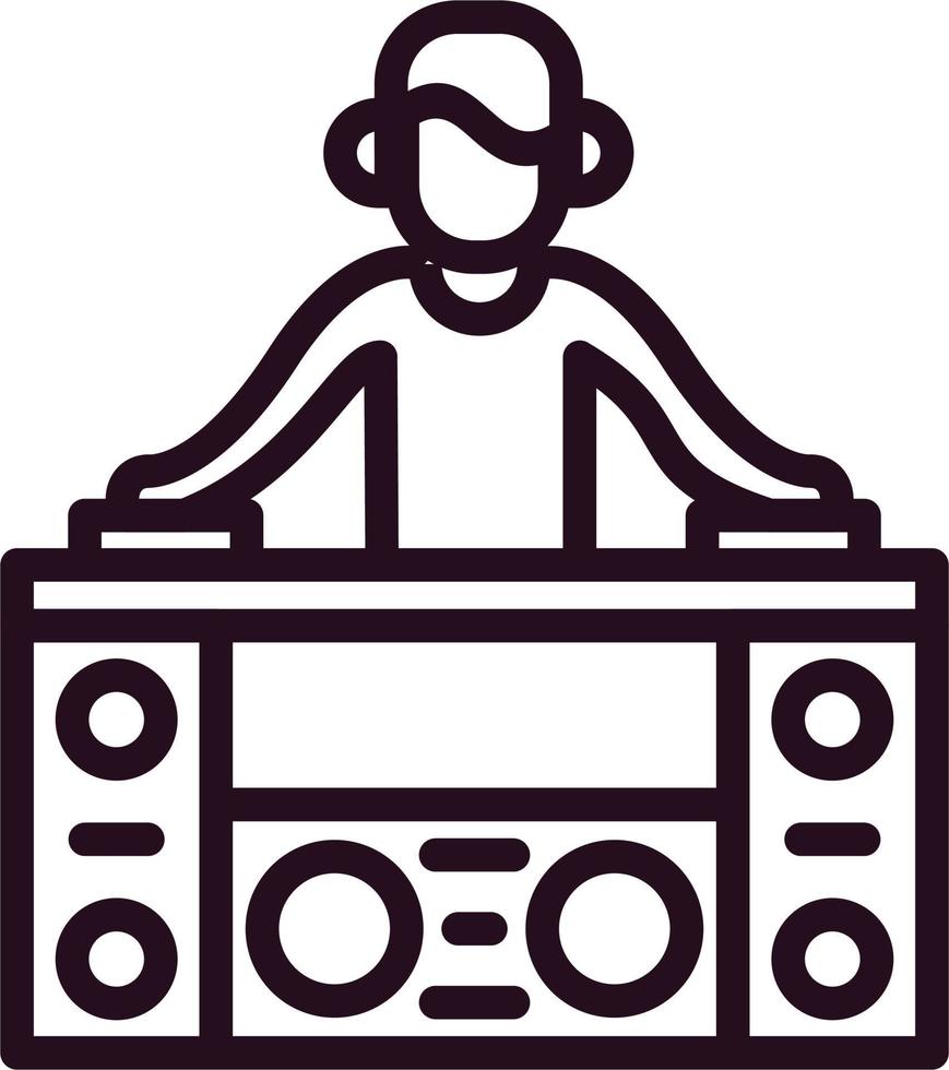 Dj Vector Icon