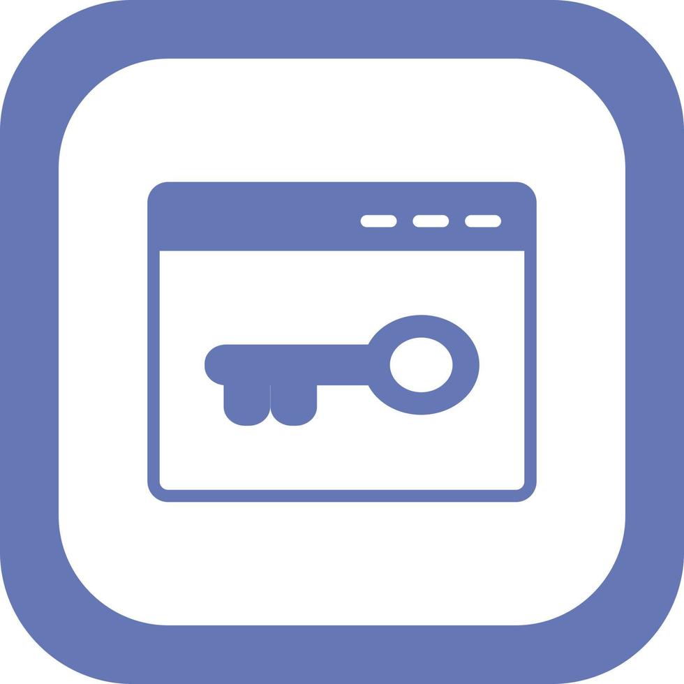 Browser Key Vector Icon