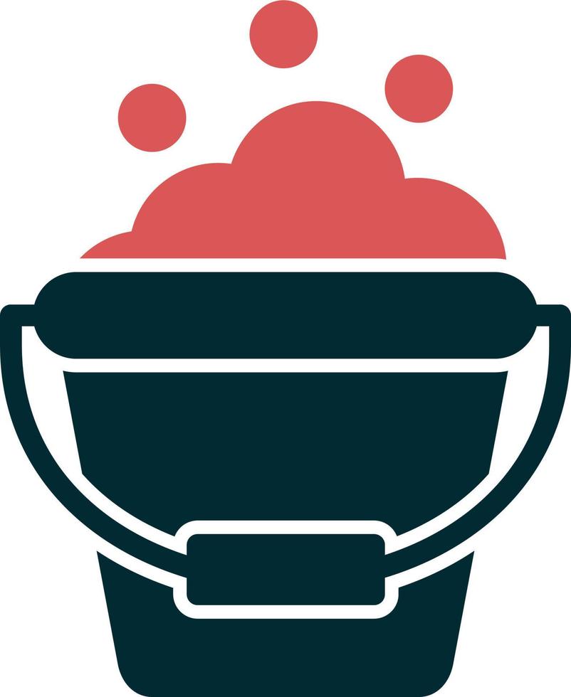 Cleaning Bucket Vector Icon