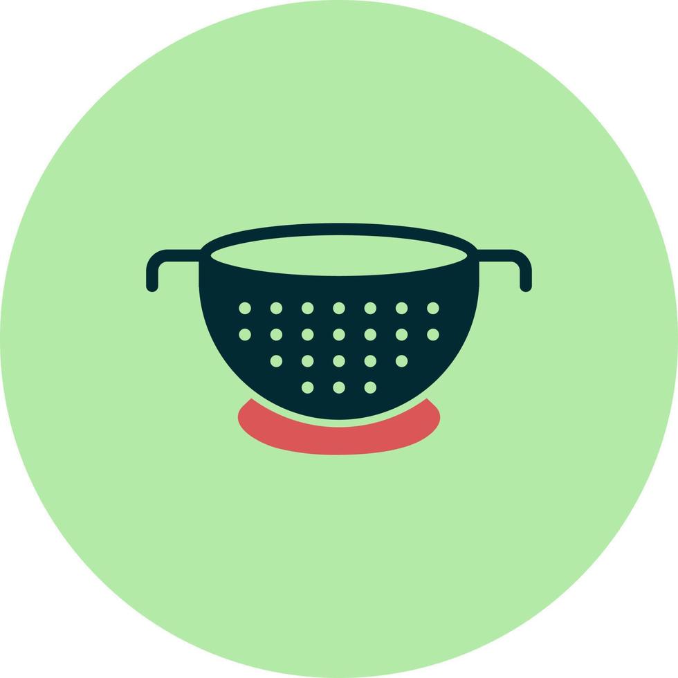 Colander Vector Icon