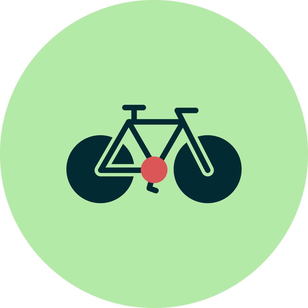 icono de vector de bicicleta