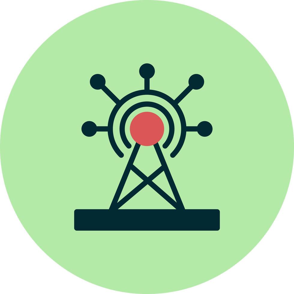 Communication Tower Vector Icon