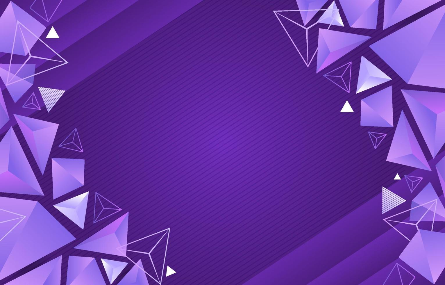 Triangular Geometric Background vector