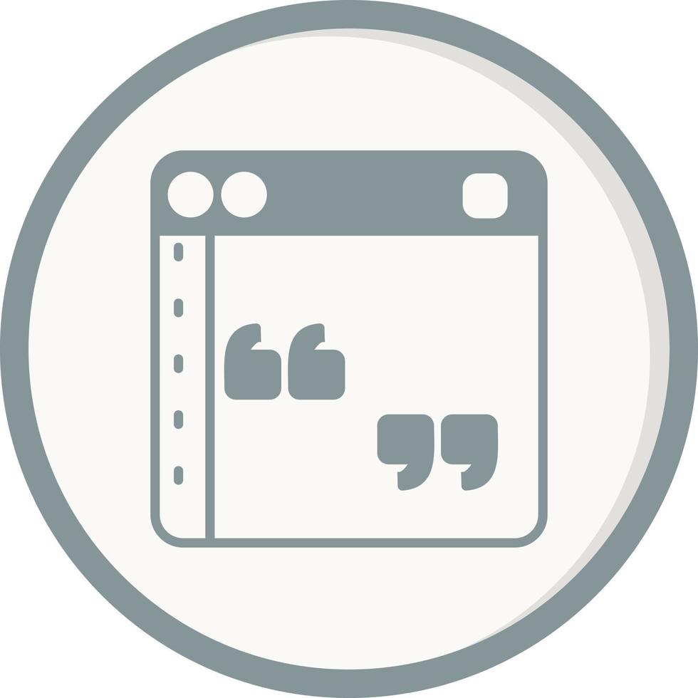 icono de vector de cotización 19766901 Vector en Vecteezy