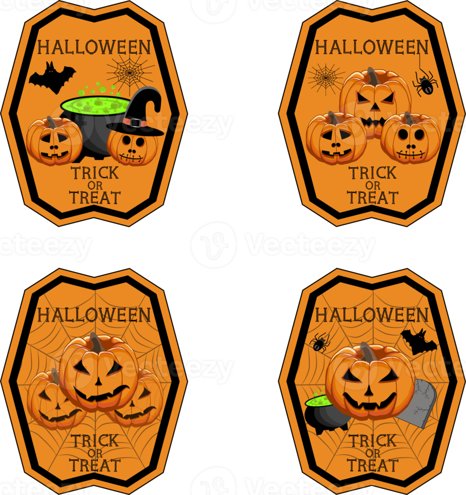 Collection accessory for celebration holiday Halloween png
