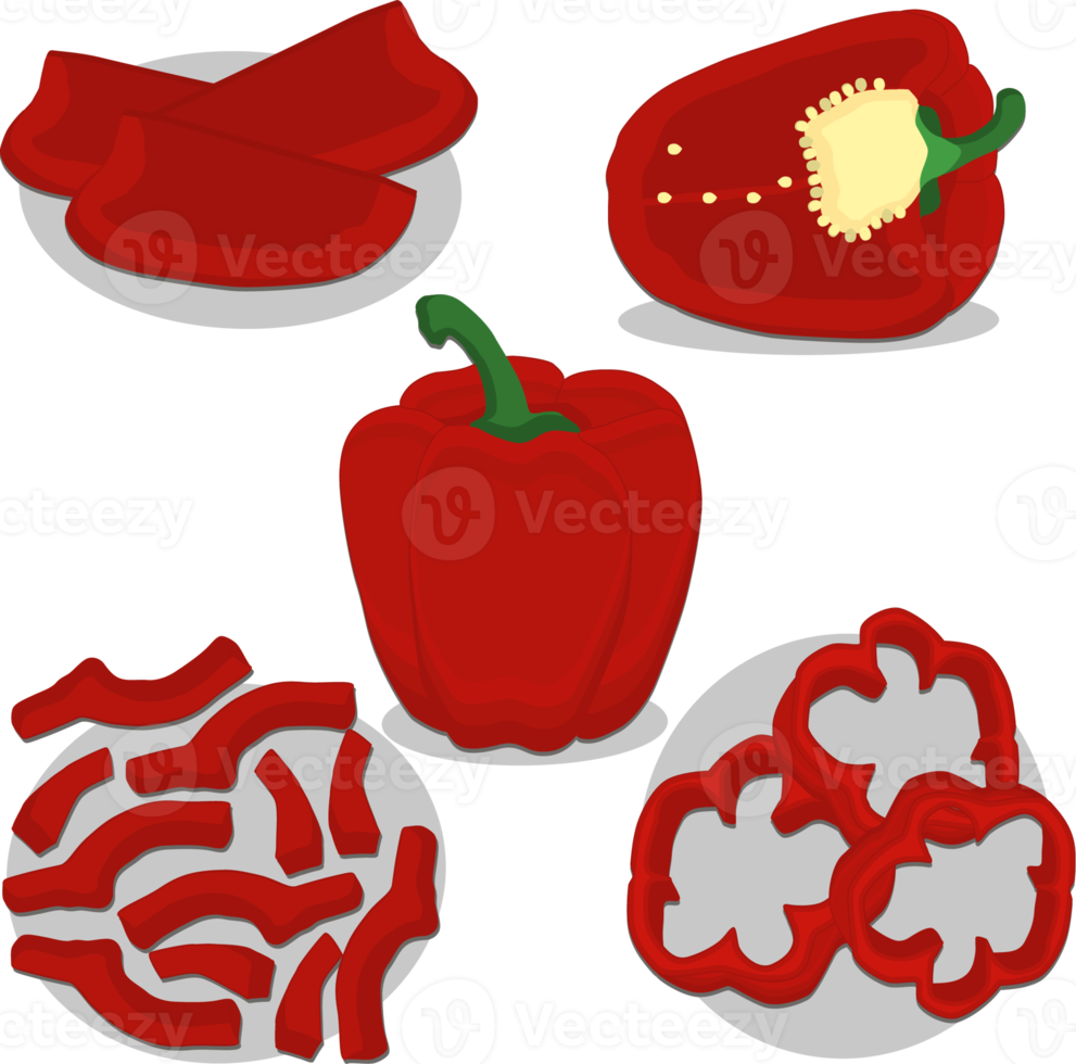 Sweet juicy tasty natural eco product pepper png