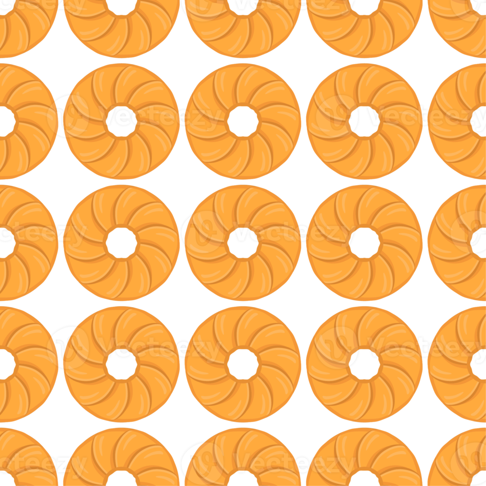 Pattern homemade cookie different taste in pastry biscuit png