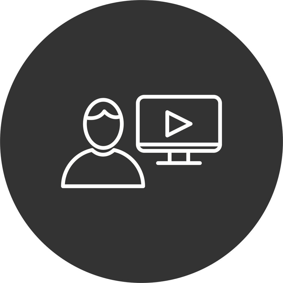 Blogger Vector Icon