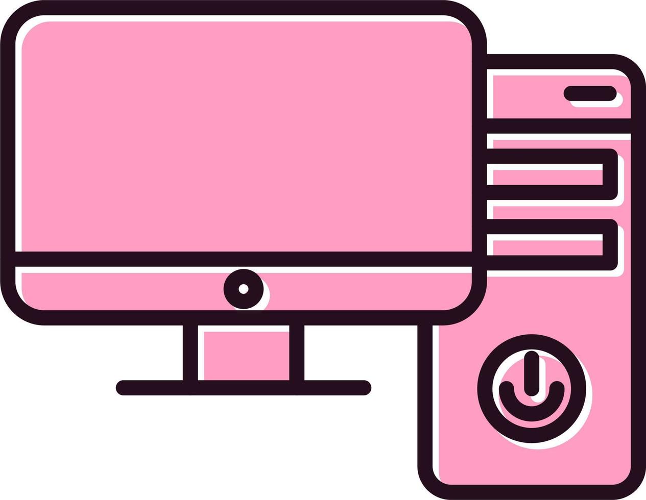 Computer Vector Icon