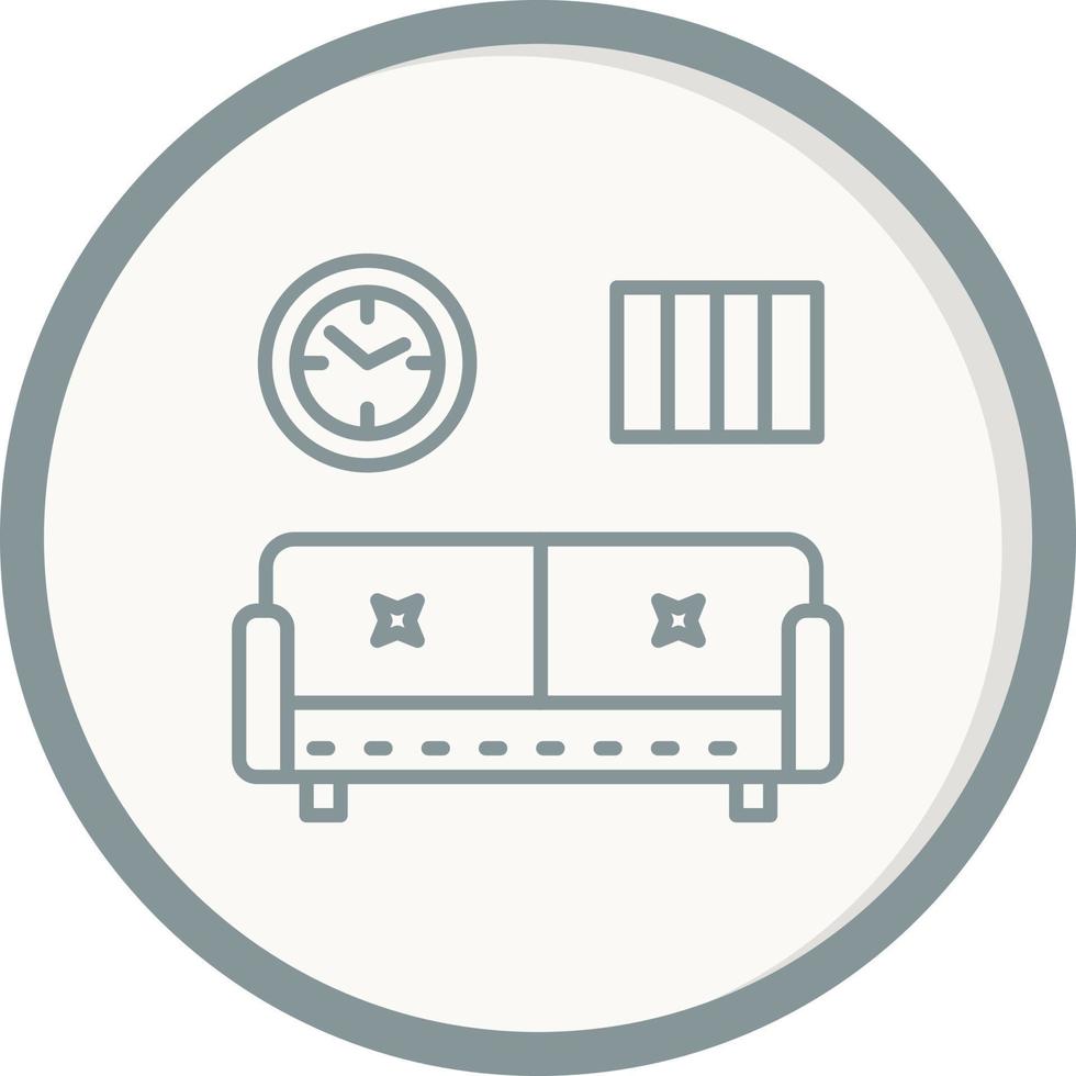 Waiting room Vector Icon