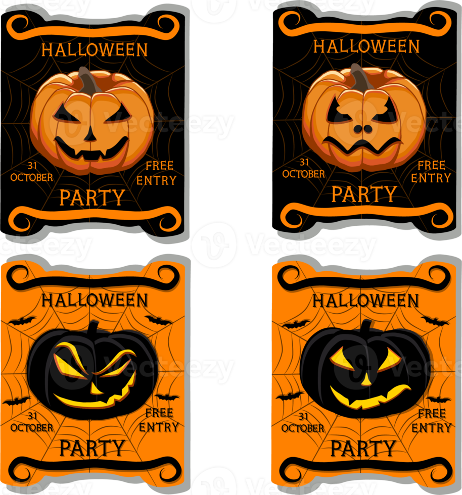 Collection accessory for celebration holiday Halloween png