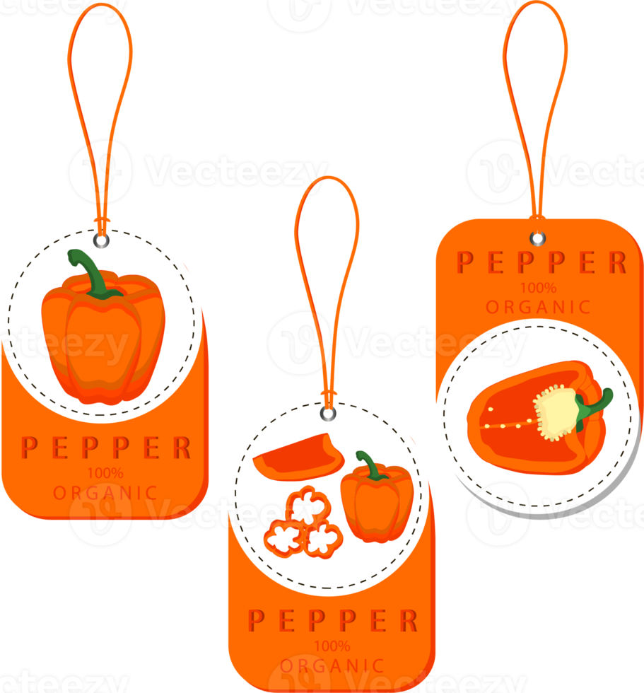 Sweet juicy tasty natural eco product pepper png