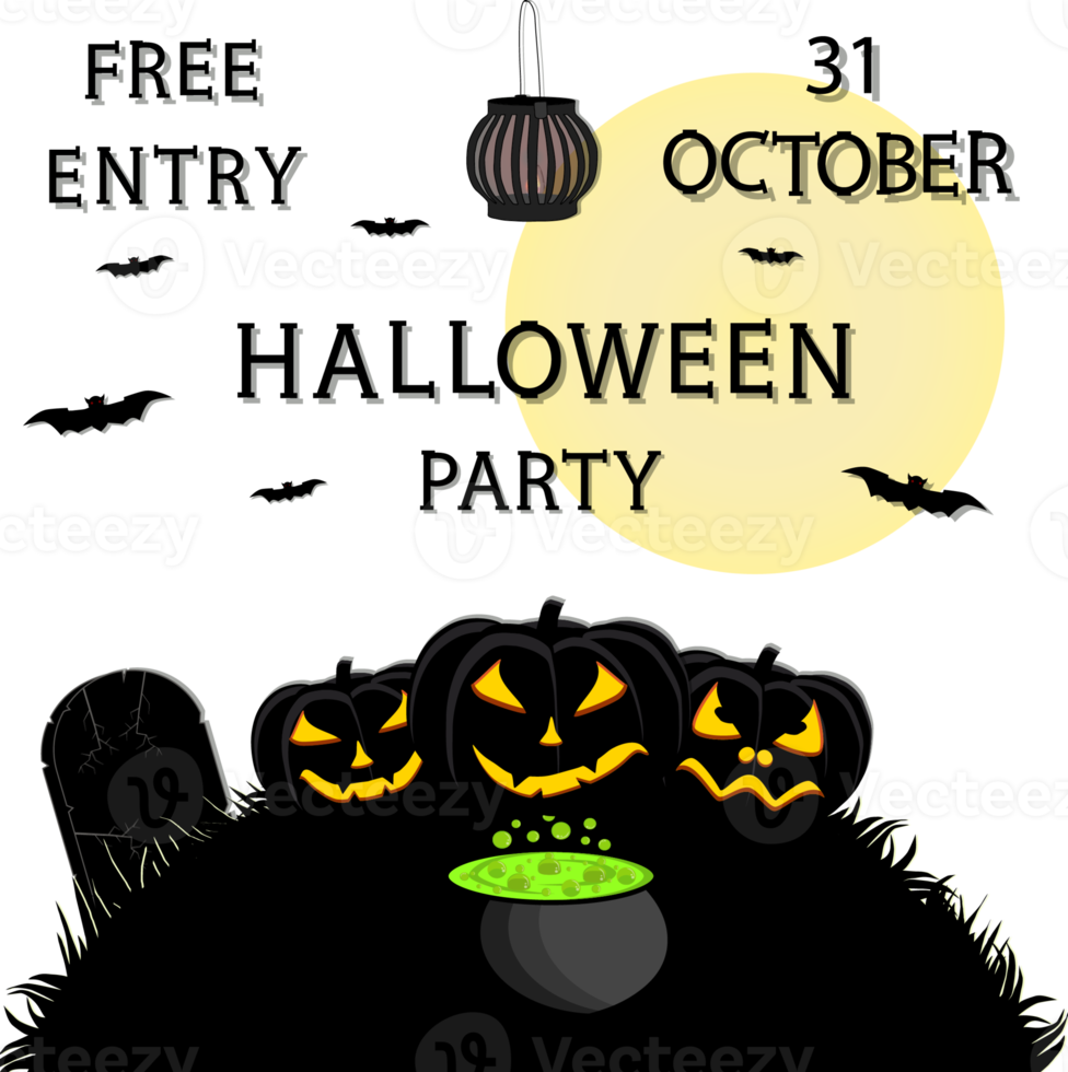 Collection accessory for celebration holiday Halloween png