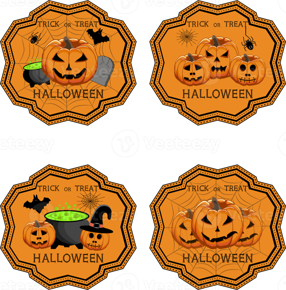 Collection accessory for celebration holiday Halloween png