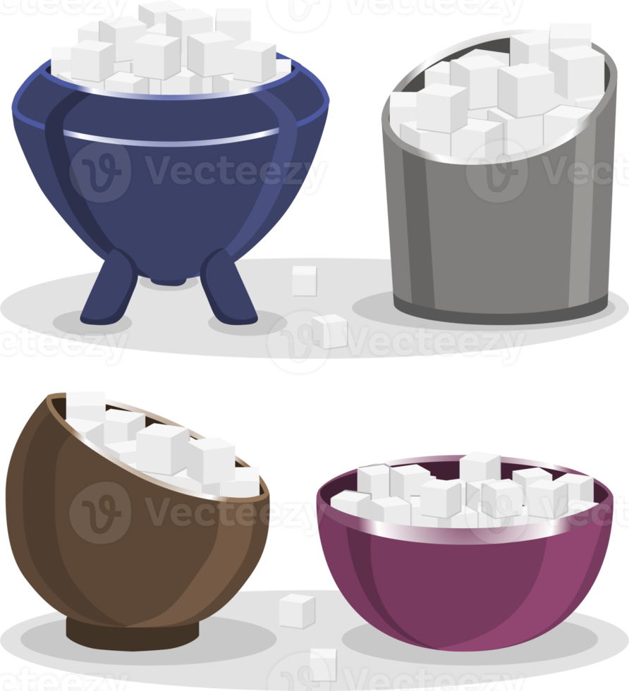 Various sweet tasty sugar png