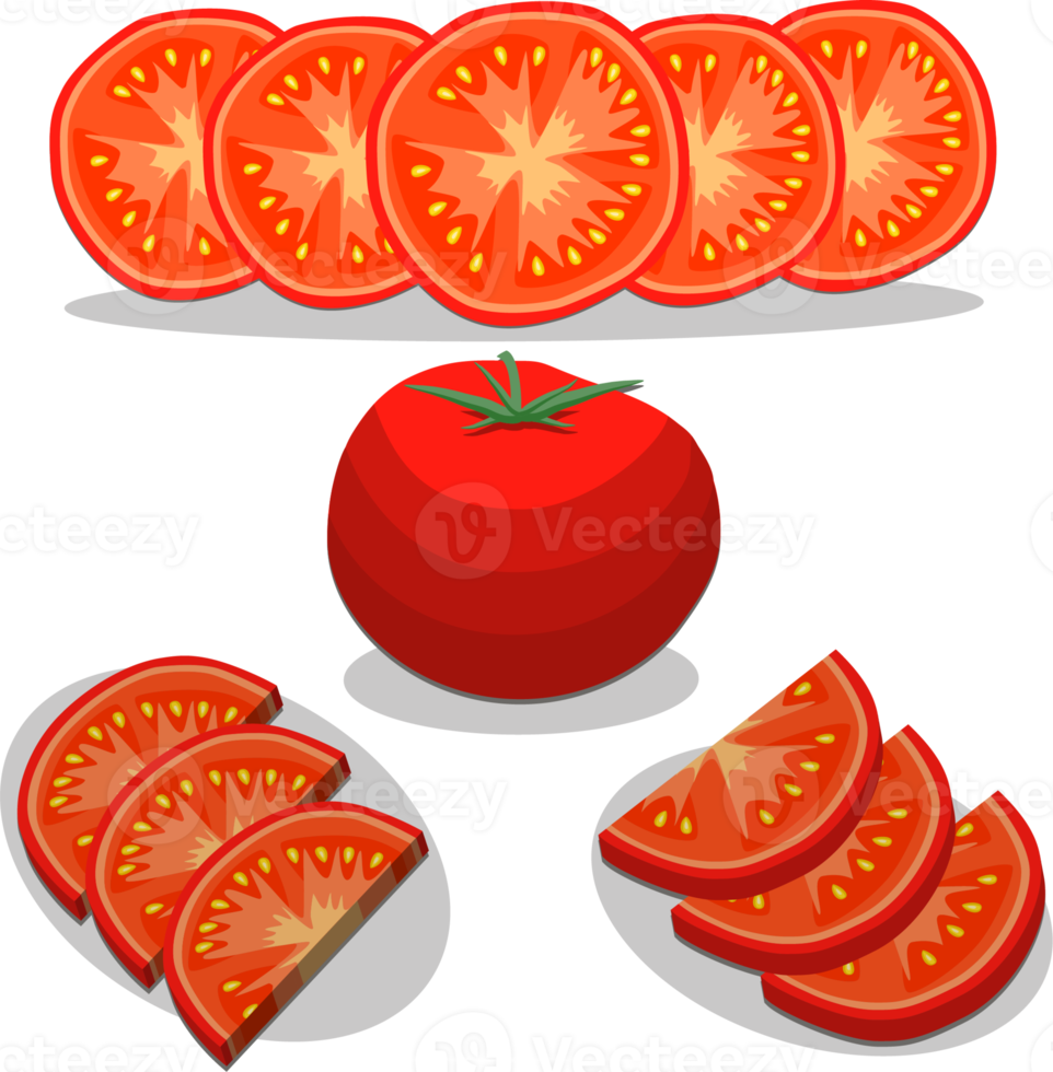 doux juteux savoureux produit écologique naturel tomate png