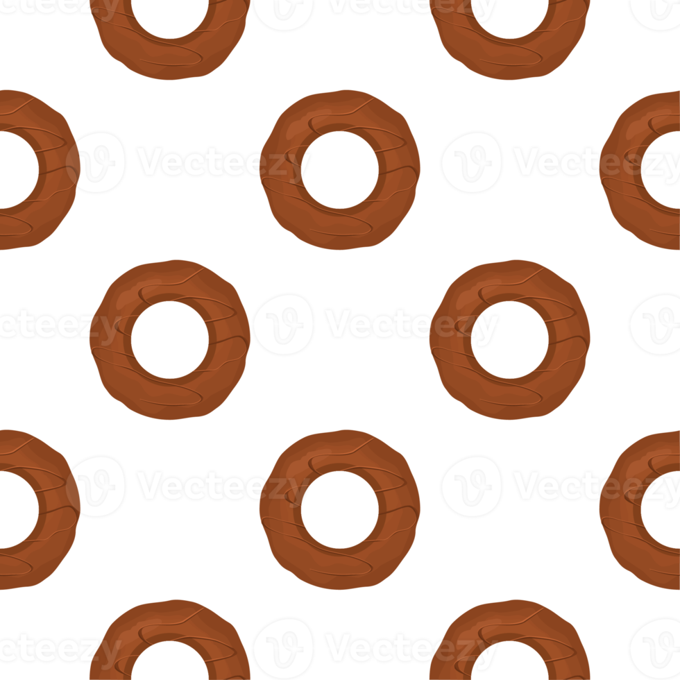 Pattern homemade cookie different taste in pastry biscuit png