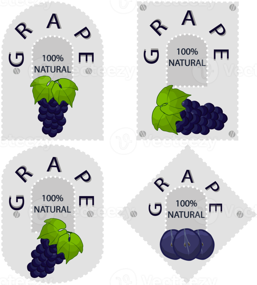 Sweet juicy tasty natural eco product grape png