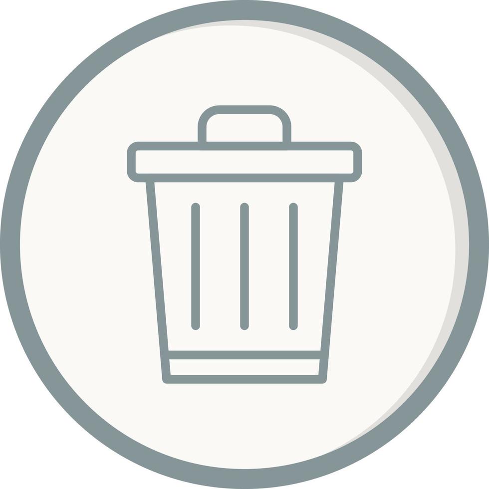 Trash Vector Icon