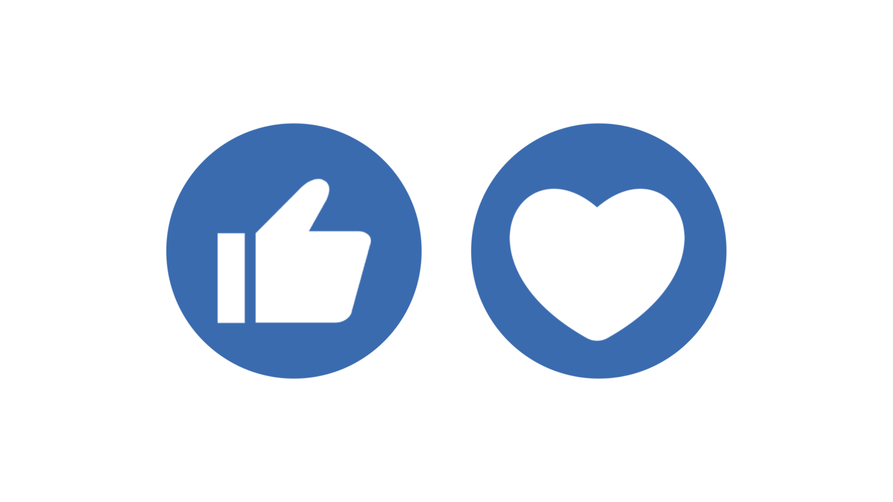 Social media like icon free png