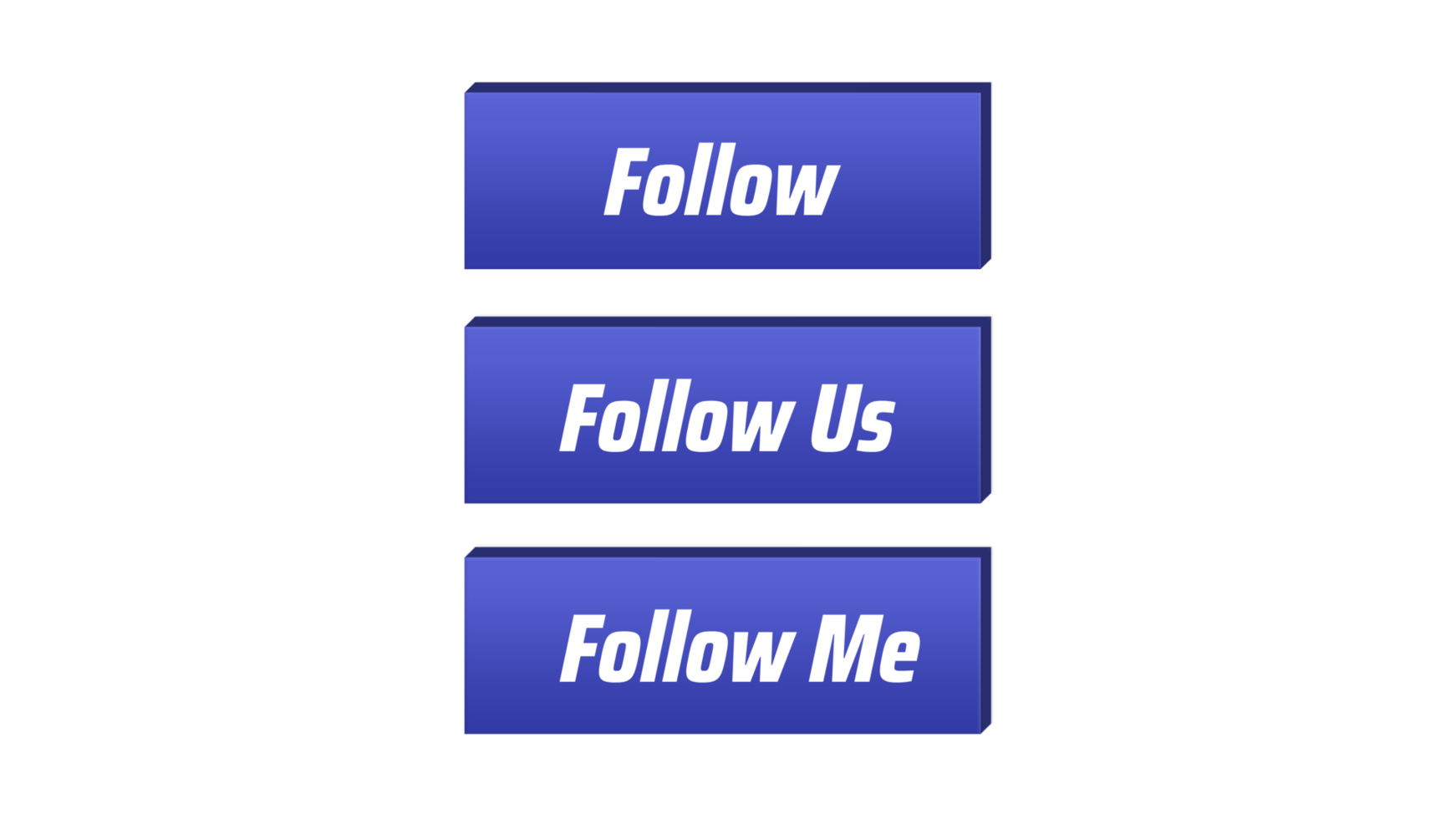 Follow Follow us and Follow me free png button