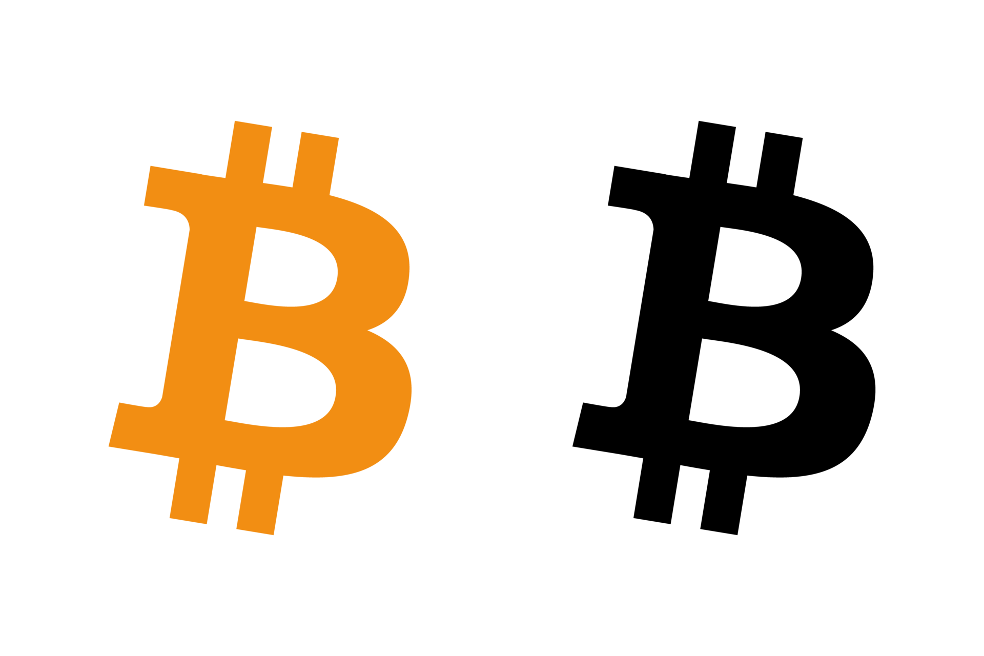 Bitcoin Gold Coin With BTC Logo SVG, PNG, AI