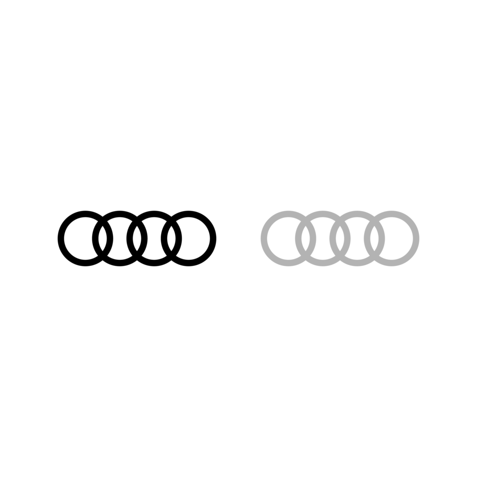 audi logotyp png, audi ikon transparent png